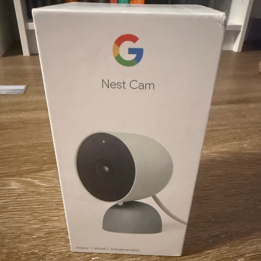 NIB wired google nest cam